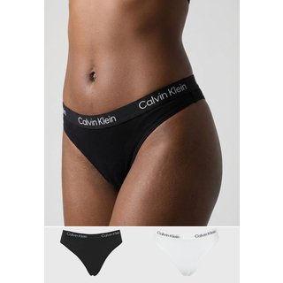 Kit 2 Peças de Calcinha Feminina Calvin Klein Fio Dental Preta