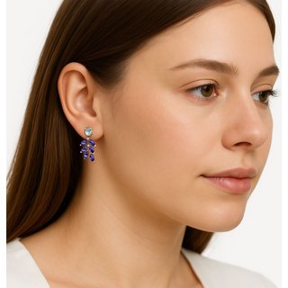 Brinco Vih Triny Prata Feminino Flor