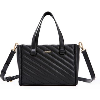 Bolsa Tote Colcci Texture In24 Preto Feminino