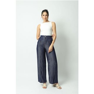 Calça Alfaiataria Azul Marinho P Gazzy