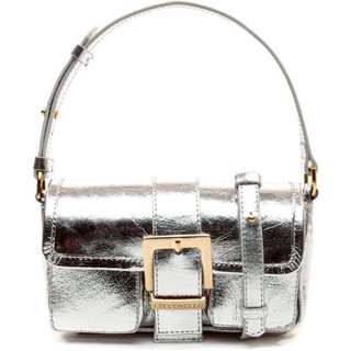 Bolsa Arya Couro Prata Cecconello C2905-10