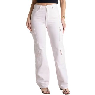 Calça Sarja Sawary Reta - 281967 - Rosa - Sawary