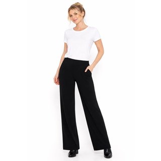 Calça Maria Paes Pantalona Preta