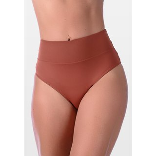 Calcinha Hot Pants Summer Soul Cós Duplo Marrom