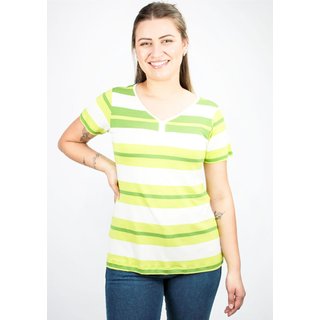 Blusa Pau a Pique Listrada Verde VERDE - G Pau a Pique