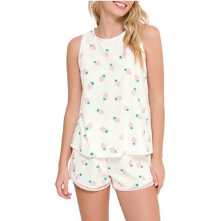 Pijama Feminino Curto Espaço Pijama 4010245