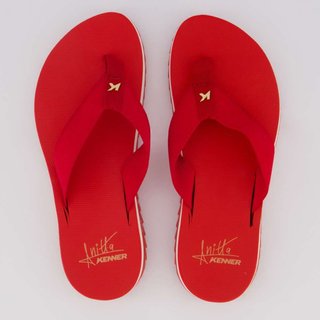 Chinelo Kenner Kyra Anitta Feminino Vermelho