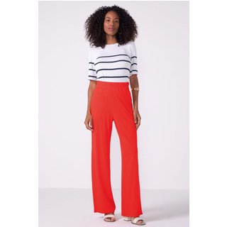 Calça Feminina Pantalona Com Bolso Marialícia Vermelho