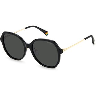 Óculos de Sol Polaroid 6177 G S 807 57M9 Preto Feminino
