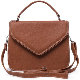 Bolsa Feminina Com Alça Removivel Transversal Pequena Tira Colo Sair Trabalhar Dia a Dia 8190 Caramelo