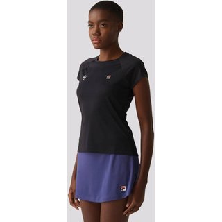 Camiseta Fila Tênnis Basic Rio Open 25 Feminina Preta