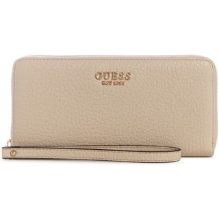 Carteira Guess Marsha Slg Large Zip Around Bege