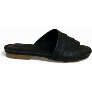 Chinelo Feminina Moscardini em Couro 347416 Preto