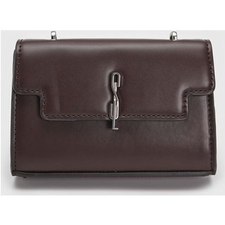 Bolsa Transversal Santa Lolla Alça Ajustável Café