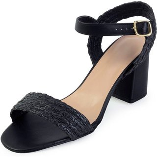 Sandália Salto Sense Fit VT23-16205 Preto