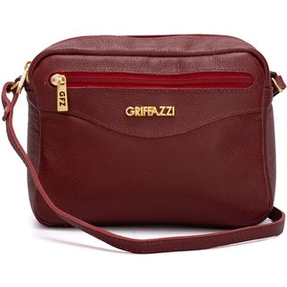 Bolsa de Couro Griffazzi Bordo