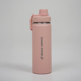 Garrafa Térmica Inox Rosa Claro 570ml Donna Carioca