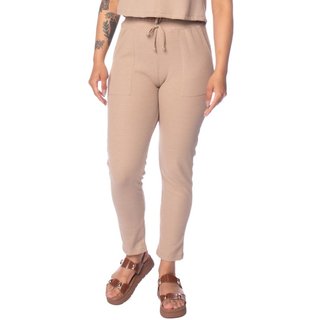 Calça Feminina Babicat Texturizada Slim Caqui