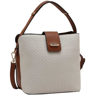 Bolsa Feminina Chenson Duo Colors 3485264 Bege