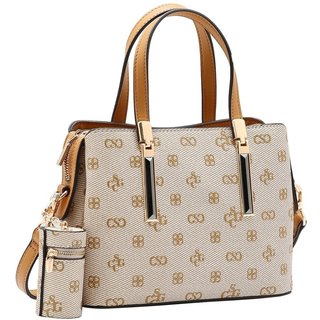 Bolsa Feminina Chenson Monograma Atemporal 3485414 Bege