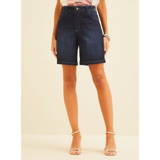Bermuda Jeans Feminina Raquel Forum Indigo