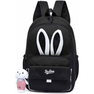 Mochila Polo One Juvenil Escolar Reforçada Chaveiro Coelhinho
