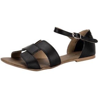Sandália Feminina Flat Miss Western 128T 5910128 Preto