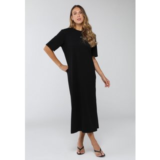 Vestido Feminino Colcci Jeans Midi Preto