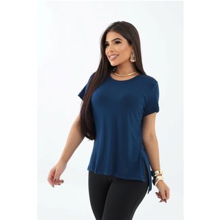 Camiseta T-Shirt D Bell Outlet Fashion Mullet Azul Marinho