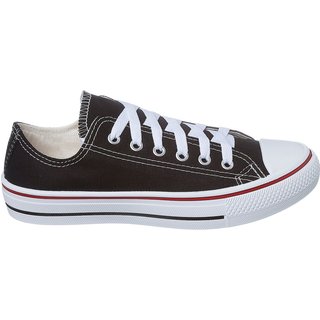 Tênis Feminino Old Tradicional Footz Casual Cano Baixo Esportivo Academia Trabalho Lona Preto