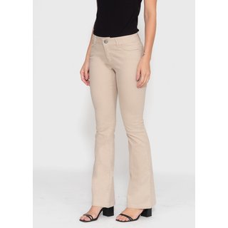 Calça Sarja Macaw Flare Julia 7825 Cinza