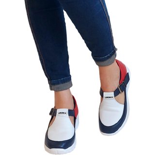 Sapatos Femininos Modernos Lirom Couro Conforto Luxo