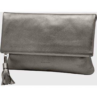 Bolsa Carteira Clutch Couro Mariart Hibisco Onix