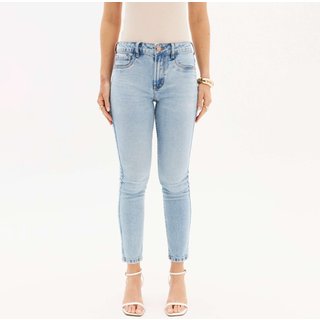 Calça Jeans Lança Perfume Diana Ankle Hig In25 Azul Feminino