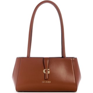 Bolsa Guess Carrie Girlfriend Satchel Marrom