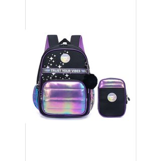 Mochila Menina Costas Estojo Resistente Vaschy