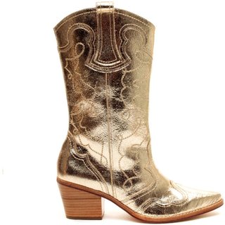 Bota Western Couro Ouro Cecconello 2260003-5