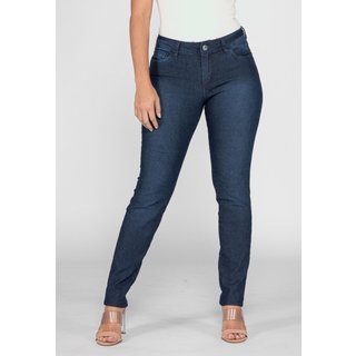 Calça Jeans Macaw Skinny Cintura Alta Jane 7864 Azul
