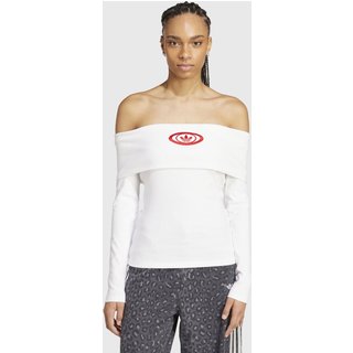 Blusa Canelada adidas Originals Ajustada Campus 2000 Blusa