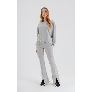 Calça Básica Feminina em Molecotton Just Basic Cinza