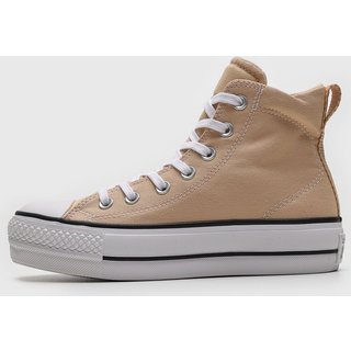 Tênis Converse Chuck Taylor All Star Padded Lift Plataforma Nude
