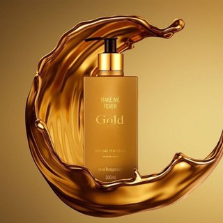 Mahogany Make Me Fever Gold - Sabonete Líquido 300Ml