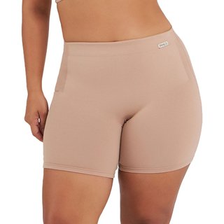 Bermuda Modeladora Zero Barriga Dilady 333600 Algodão CHOCOLATE