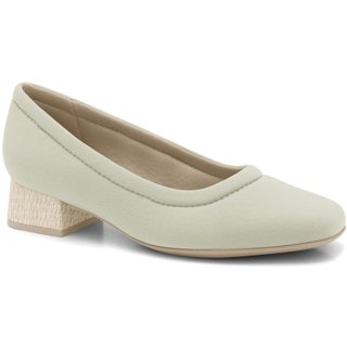 Sapato Social Feminino Calce Fácil Off White Comfortflex 2495422-3