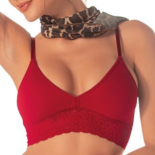 Sutiã Anatômico Com Renda Microfibra DeMillus 61332