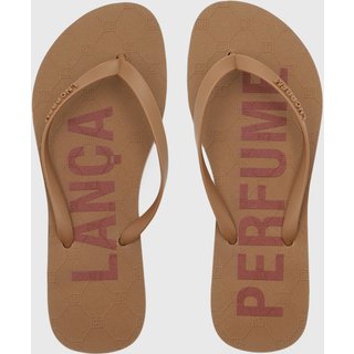 Chinelo Feminino Lança Perfume Caramelo