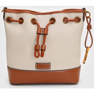 Bolsa Feminina Santa Lolla Bucket Bege