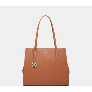 Bolsa Alessia Fiore Milano Marrom Claro