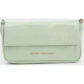 Bolsa Feminina Jorge Bischoff Média Alça Removível Verde