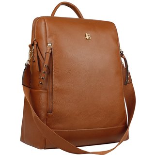 Mochila Grande Linea Bella 5590 Caramelo